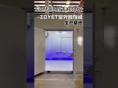 Welke soorten containers worden in een containerfabriek meestal geproduceerd?