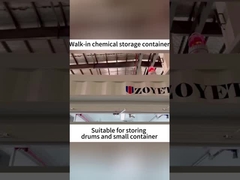 Hoe zit het met de opslag van vaten en kleine containers?