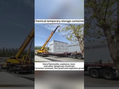 Wat voor soort containers zijn geschikt voor het opslaan van brandbare en explosieve chemicaliën?*