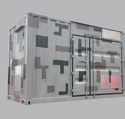 Speciale opslagruimten Militaire container Carbon Steel Q235B