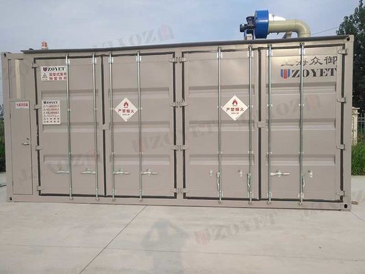 Gepersonaliseerde chemische hydrochloorzuuropslagcontainer
