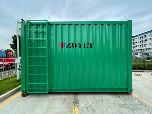 Militaire opslagcontainer aangepaste kleur scheepvaartcontainer