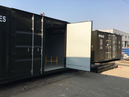 Vervoerscontainer Militaire opslag Vervoerscontainer