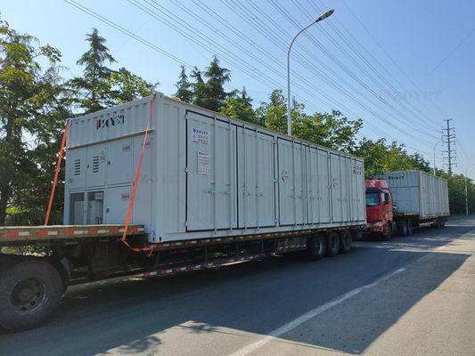 Metalen vracht Containervervoer Container met zijdeuren