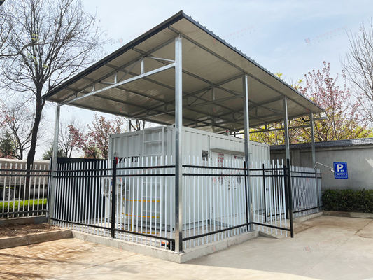 Herbruikbare energieopslag in een container Performance