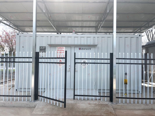 Zuurbestendige energieopslagcontainer op maat