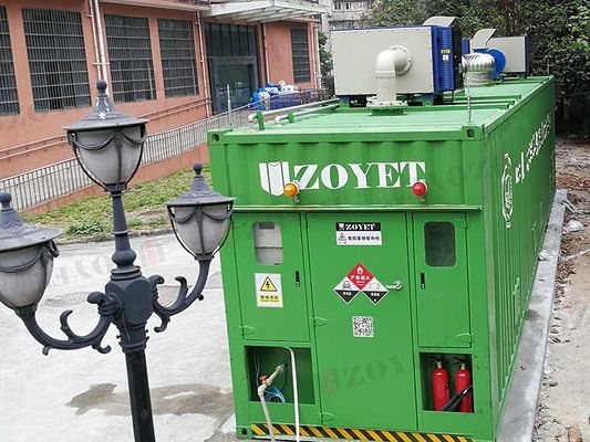 Groene, op maat gemaakte, corrosiebestendige militaire opslagcontainer
