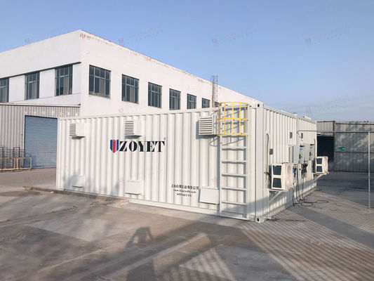 20ft Robuuste Buiten Batterij Oplaad Container Met Geïntegreerde Lithium-Ion Batterij Testruimte Voor Batterijen Met Grote Capaciteit
