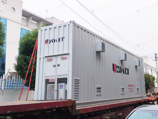 Metalen vrachtcontainer met verschillende kleuren voor gemakkelijker vervoer