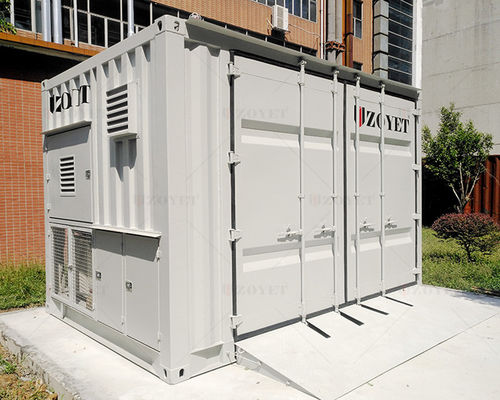 Op maat gemaakte capaciteit buiten gascilinder opslagcontainer met hoog-efficiënt ventilatiesysteem en Q235B/SPHC materiaal