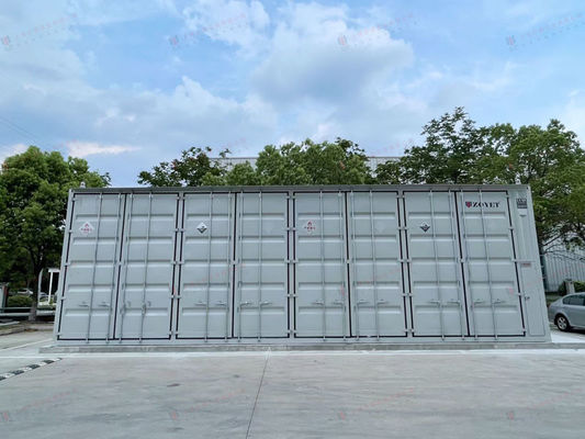 Op maat gemaakte deuren type verwijderbare datacentercontainer Corten staal