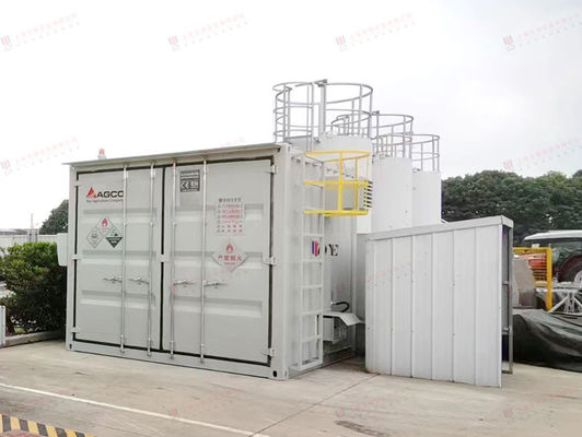 Gepersonaliseerde sheltercontainer in Q235B / SPHC met op maat gemaakte deuren en accessoires