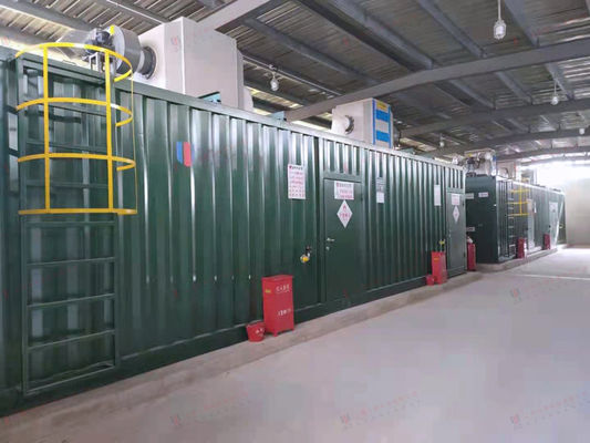Gepersonaliseerde militaire type container / militaire opslagcontainer met aangepaste accessoires en deuren