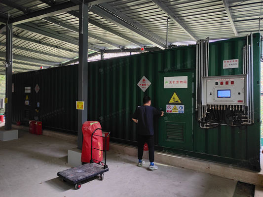 Speciale militaire opslagcontainer met aangepaste capaciteit