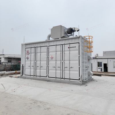 20ft brandwerend explosiebestendige buitenbatterij oplaadcontainer Lithium-ion batterij testruimte met aangepaste functies