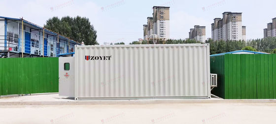 20ft Buiten Batterij Oplaadcontainer met Cloud Platform Monitoring, Hoge Temperatuurbestendigheid en Modulair Ontwerp
