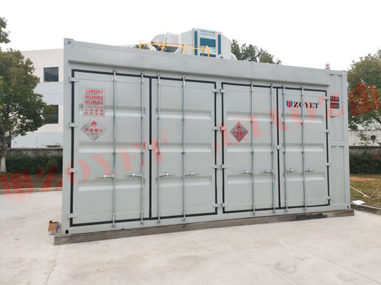 Asfalt-bitumen tankcontainer voor vervoer en opslag