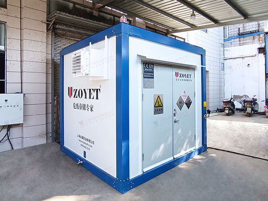 Op maat gemaakte datacentercontainer voor ruige omgevingen gemaakt van Corten staal